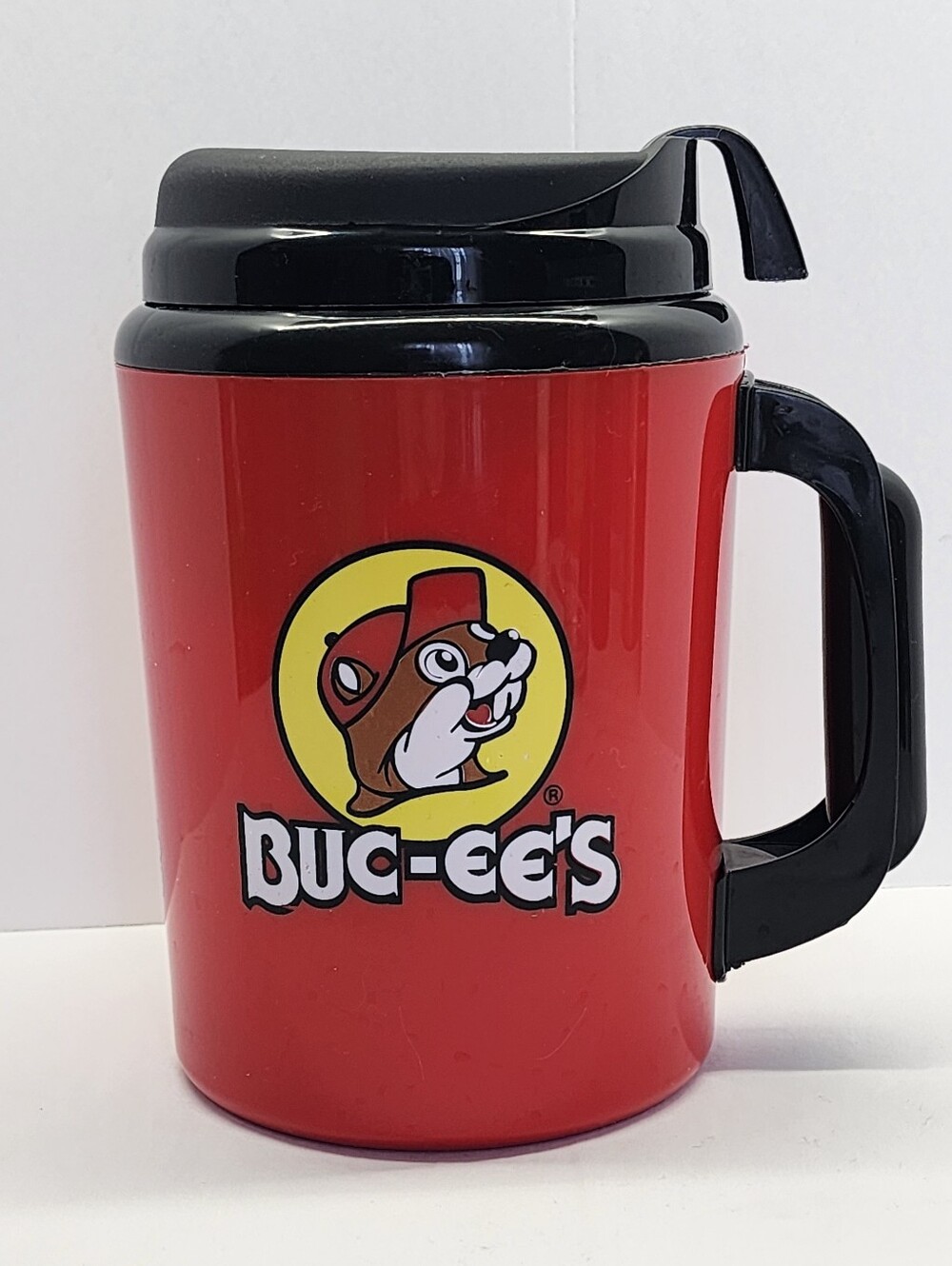 Buc-ee's ThermoServ Super insulated 52oz Travel Mug with Handle & Lid